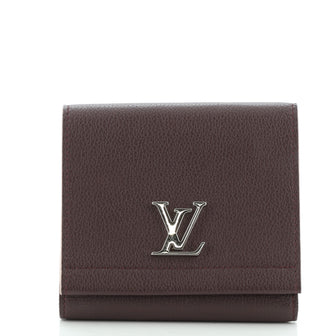 Louis Vuitton Lockme II Wallet Calfskin Compact