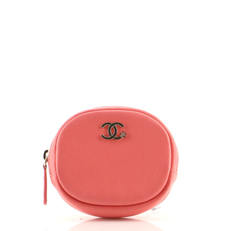 Chanel Classic Round Coin Purse Goatskin