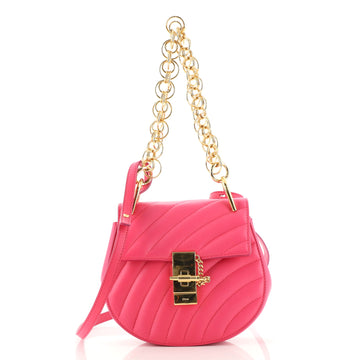 Chloe Drew Bijou Crossbody Bag Quilted Leather Mini