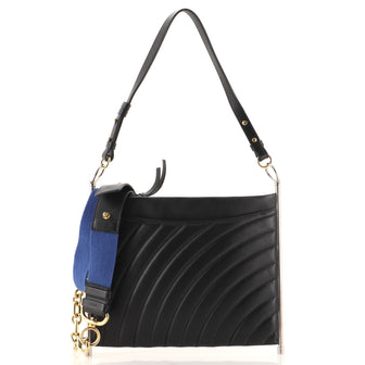 Chloe Roy Clutch Quilted Leather Medium