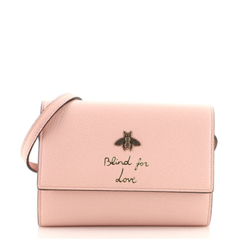 Gucci Animalier Crossbody Bag Leather