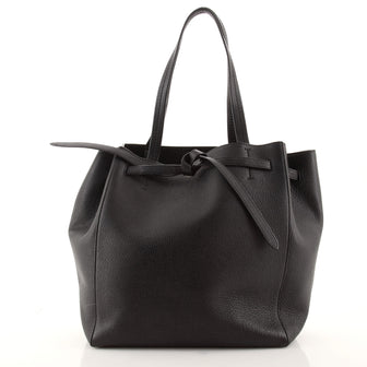Celine Phantom Tie Cabas Tote Leather Medium