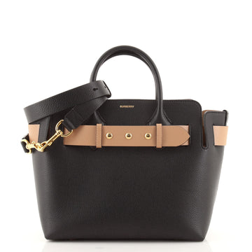 Burberry Belt Tote Leather Small