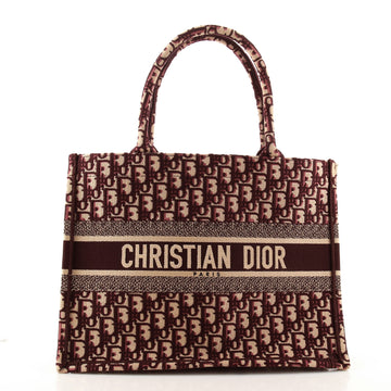 Christian Dior Book Tote Oblique Canvas Small