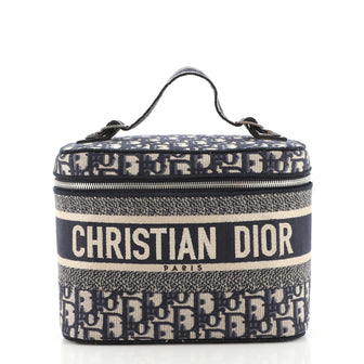 Christian Dior DiorTravel Vanity Case Oblique Canvas