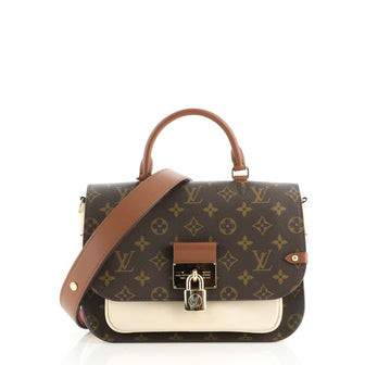 Louis Vuitton Vaugirard Handbag Monogram Canvas with Leather