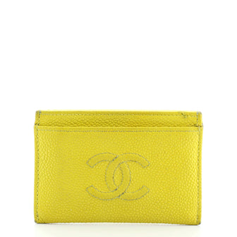 Chanel Timeless CC Card Holder Caviar