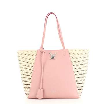 Louis Vuitton Lockme Cabas Perforated Leather
