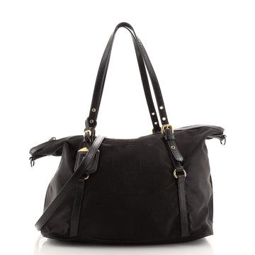 Prada Convertible Belted Tote Tessuto Large
