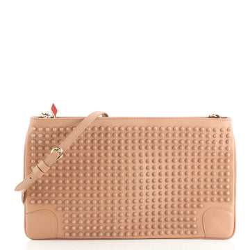 Christian Louboutin Loubiposh Clutch Spiked Leather