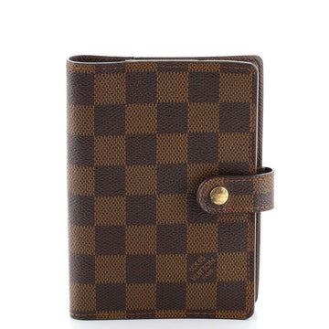 Louis Vuitton Ring Agenda Cover Damier PM