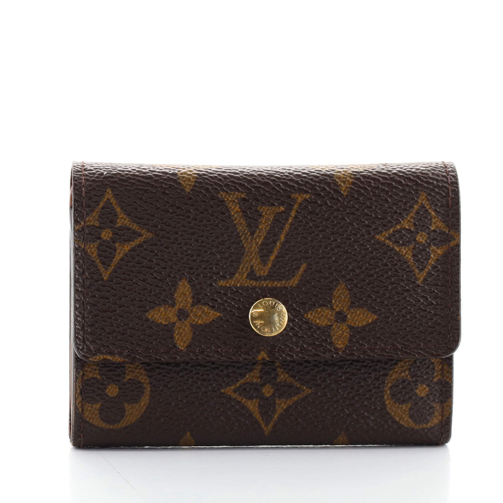 Louis Vuitton, Bags, Louis Vuitton Micro Wallet Monogram Canvas Brown