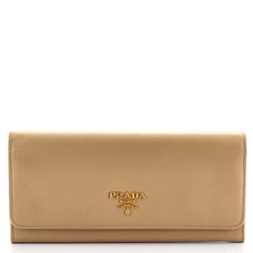Prada Continental Wallet Saffiano Leather Long
