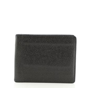 Slender Wallet Taiga Leather