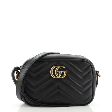 Gucci GG Marmont Shoulder Bag Matelasse Leather Mini
