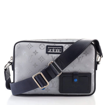 Louis Vuitton Alpha Messenger Bag Limited Edition Monogram Satellite Canvas