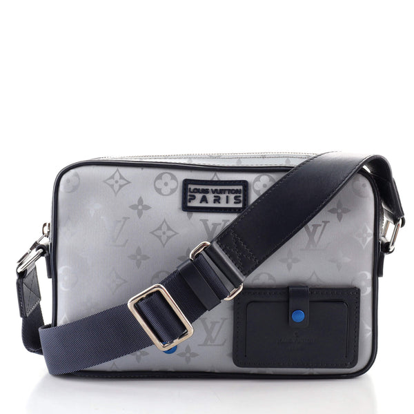 Gray Louis Vuitton Monogram Satellite Alpha Messenger Crossbody Bag