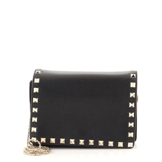 Valentino Rockstud Pouch Crossbody Bag Leather Mini