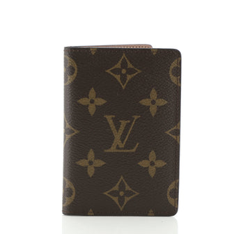 Louis Vuitton Pocket Organizer Monogram Canvas