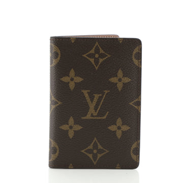 Louis Vuitton Pocket Organizer Monogram Canvas