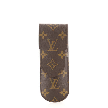 Louis Vuitton Etui Pen Holder Case Monogram Canvas