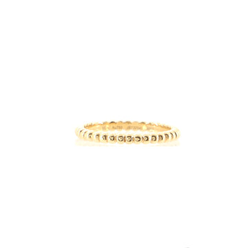 Van Cleef & Arpels Perlee Ring 18K Yellow Gold Small