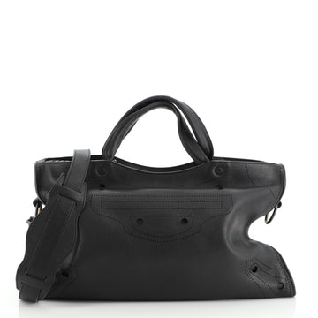 Balenciaga Blackout City Bag Leather Medium