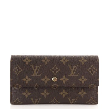 Louis Vuitton Porte Tresor International Wallet Monogram Canvas