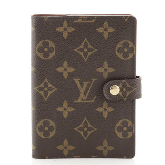 Louis Vuitton Ring Agenda Cover Monogram Canvas PM