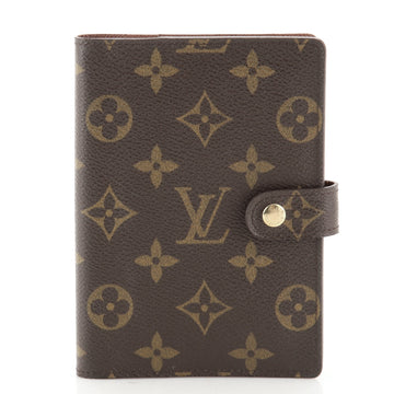 Louis Vuitton Ring Agenda Cover Monogram Canvas PM