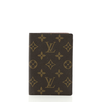 Louis Vuitton Passport Cover Monogram Canvas