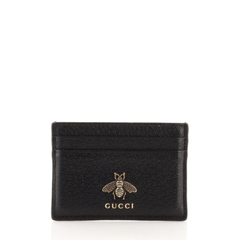 Gucci Animalier Card Holder Leather