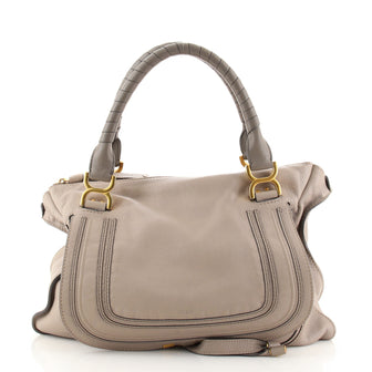 Chloe Marcie Shoulder Bag Leather Large