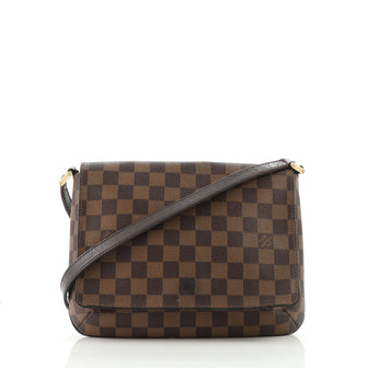 Louis Vuitton Musette Tango Handbag Damier