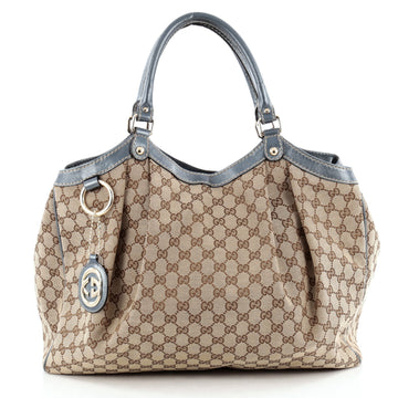 Gucci Sukey Tote GG Canvas Large
