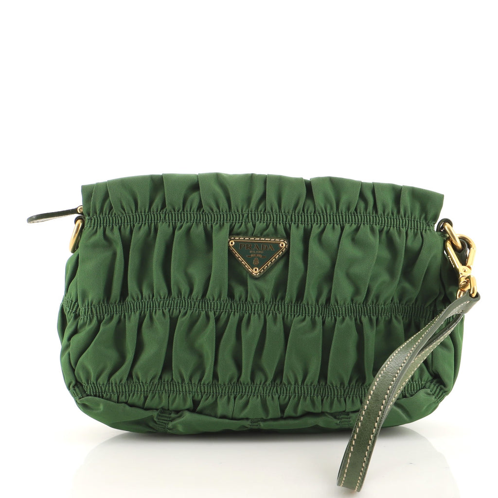 Prada tessuto gaufre pochette Clearance