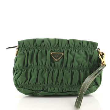 Prada Pochette Tessuto Gaufre Mini