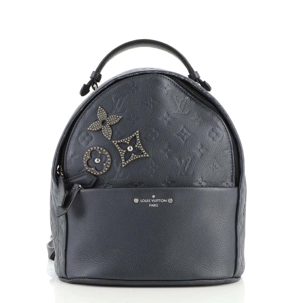 Louis Vuitton Black Empreinte Leather Sorbonne Backpack Louis