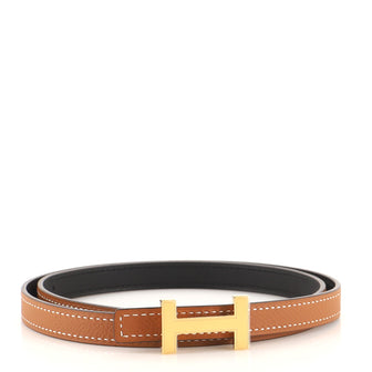 Hermes Focus Reversible Belt Leather Thin