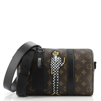 Louis Vuitton City Keepall Bag Monogram Canvas with LV Friend Patch