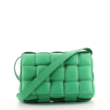 Bottega Veneta Cassette Crossbody Bag Padded Maxi Intrecciato Leather