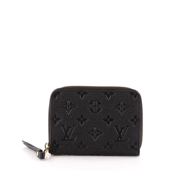 Louis Vuitton Secret Wallet Monogram Empreinte Leather Compact