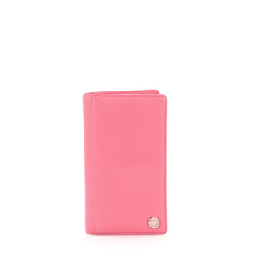 Chanel Bi-Fold Wallet Leather Long