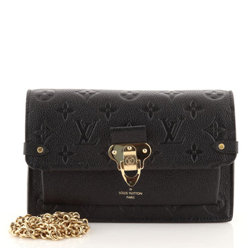 Louis Vuitton Vavin Chain Wallet Monogram Empreinte Leather