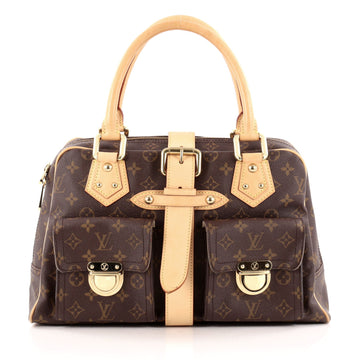 Louis Vuitton Manhattan Handbag Monogram Canvas GM