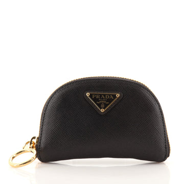 Prada Foldable Zip Around Travel Pouch Saffiano Leather Mini