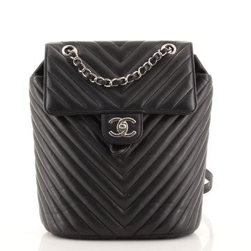 Chanel Urban Spirit Backpack Chevron Lambskin Small