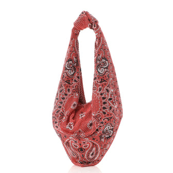 Alexander Wang Bandana Shoulder Bag Chainmail Mesh