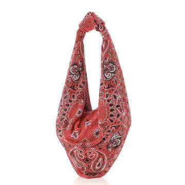 Alexander Wang Bandana Shoulder Bag Chainmail Mesh