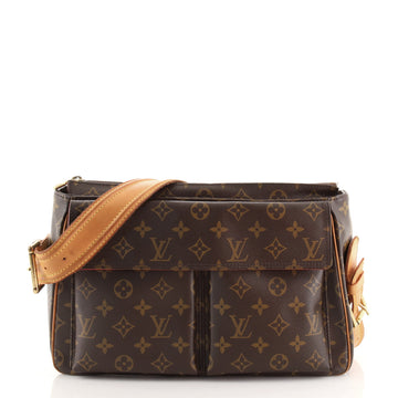 Louis Vuitton Viva Cite Handbag Monogram Canvas GM